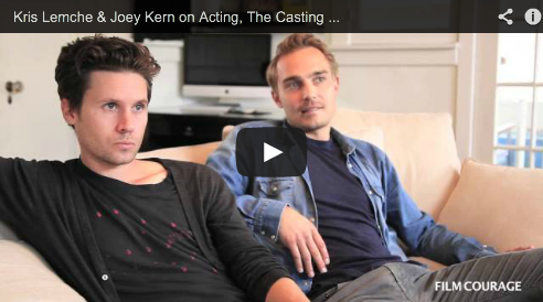 Kris Lemche & Joey Kern on Acting, The Casting Process, Publicity & ALTER EGOS - The Complete Series Audition Casting Director Film Courage Independent Cinema Hollywood