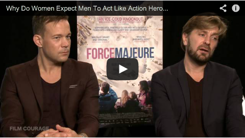 Why Do Women Expect Men To Act Like Action Heroes In Real Life? by Ruben Östlund_ohannes Kuhnke_filmcourage_filmmaking_cinema_sweden_svenksa_filmer_swedish_filmmaker