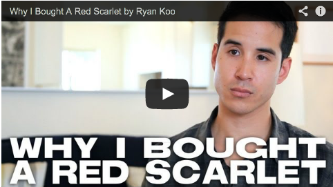 Why I Bought A Red Scarlet by Ryan Koo NoFilmSchool Film Courage DSLR Camera