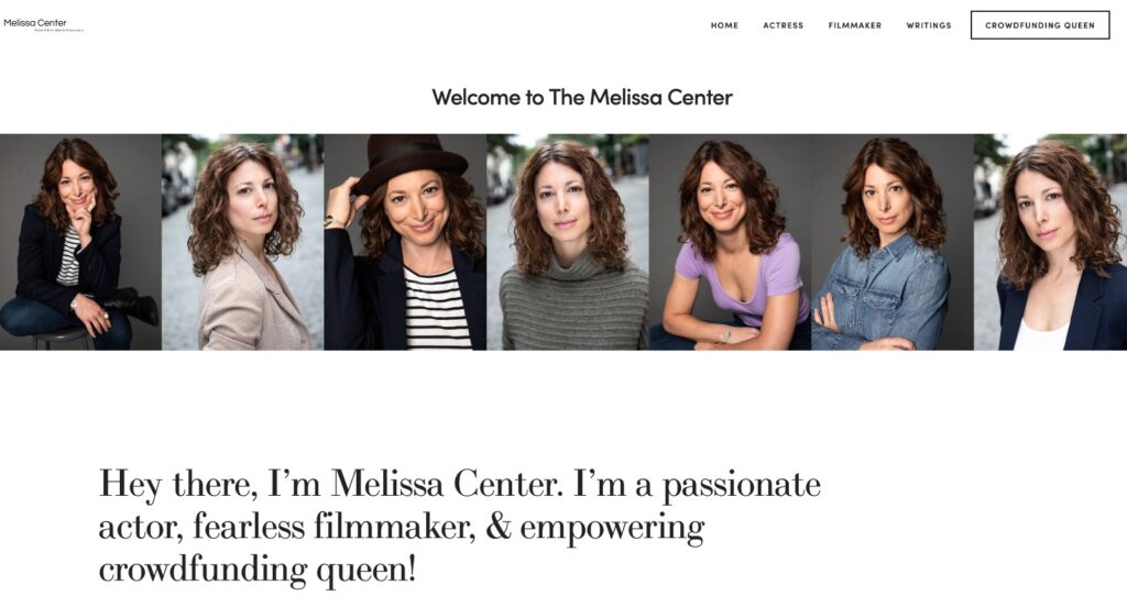 Melissa Center Website Image