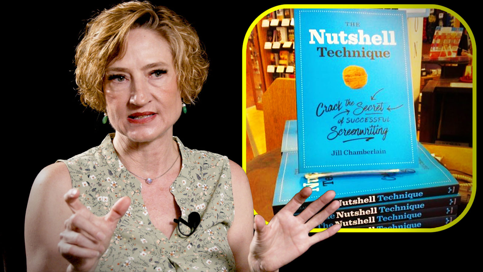 Jill Chamberlain Film Courage Video Interview on Nutshell Technique Screenwriting