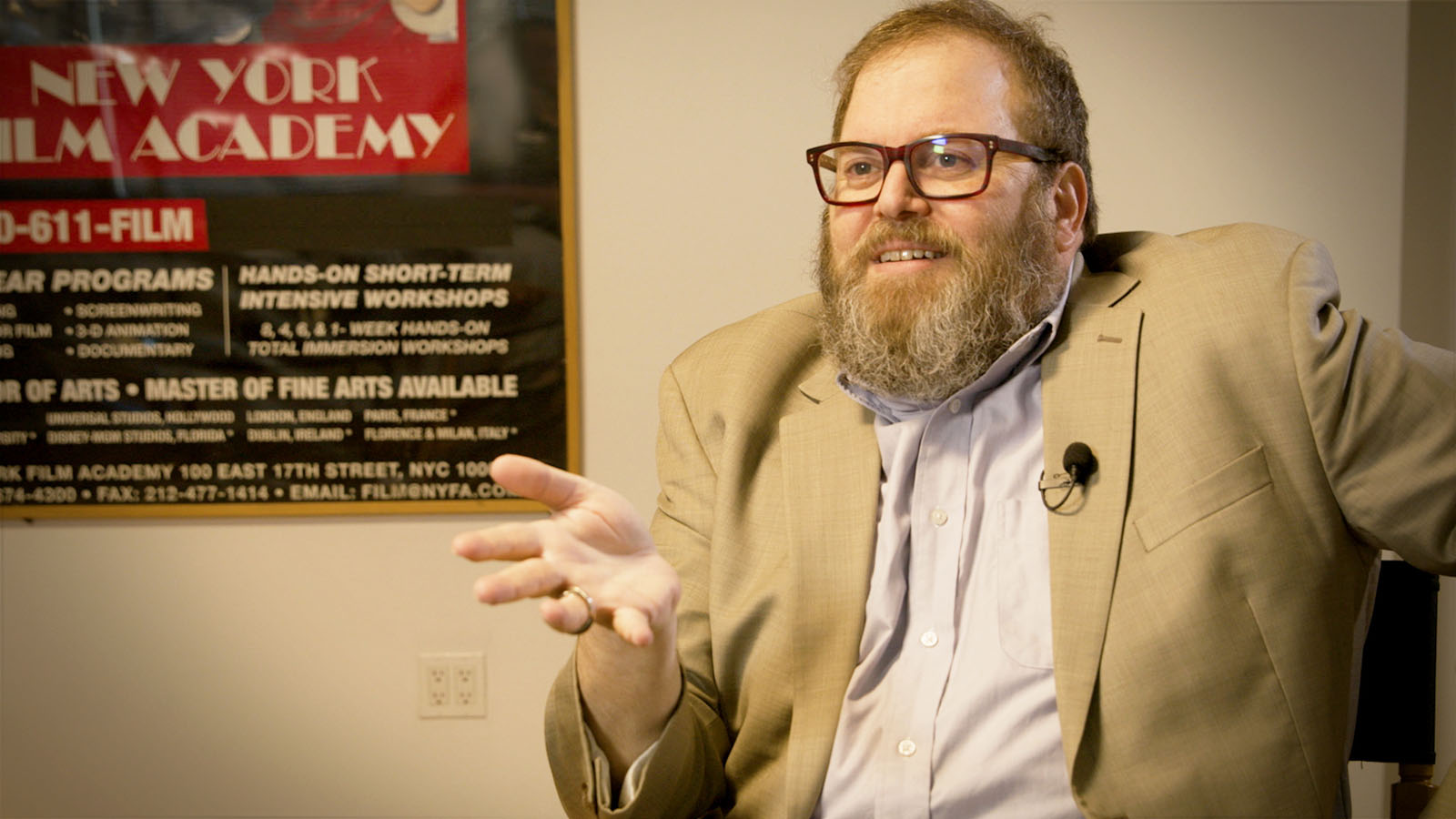 Eric Conner NYFA Film Courage video interview