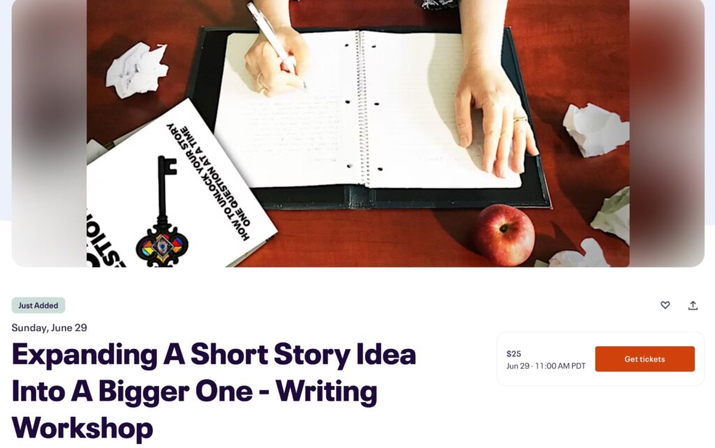 Film Courage writing class Eventbrite