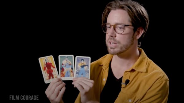 PM Lipscomb Movie Tarot Card Film Courage