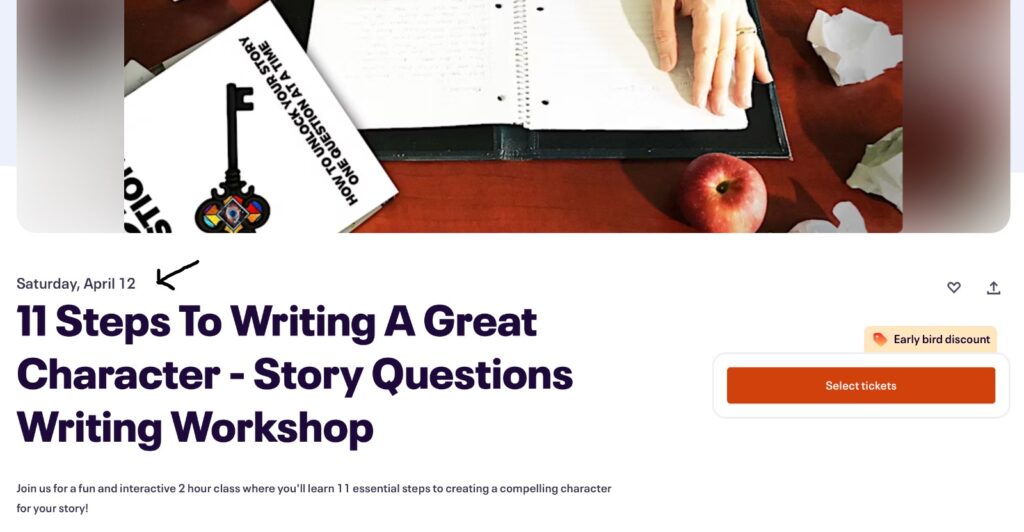 Film Courage eventbrite class