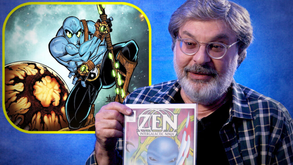 Stephen L. Stern Zen Intergalactic Ninja Comic Book Film Courage video interview