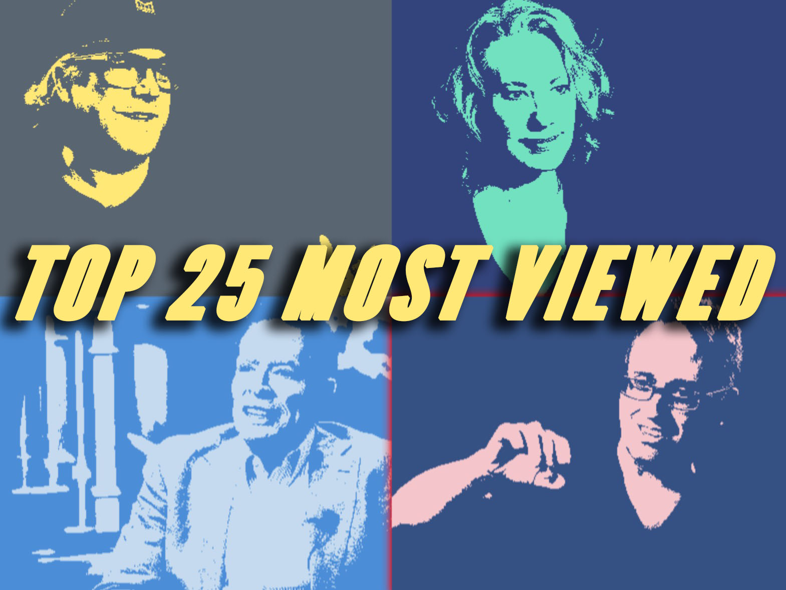 Top 25 Most Viewed Film Courage video interviews 2025