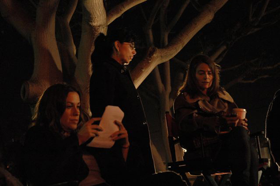 Some of the women of RFA on set.